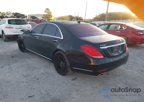 2017 Mercedes-Benz S 550 4Matic z USA, uszkodzony, nr VIN WDDUG8FB2HA312028